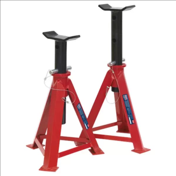 Sealey AS7500 Axle Stands (Pair) 7.5tonne Capacity per Stand Medium Height