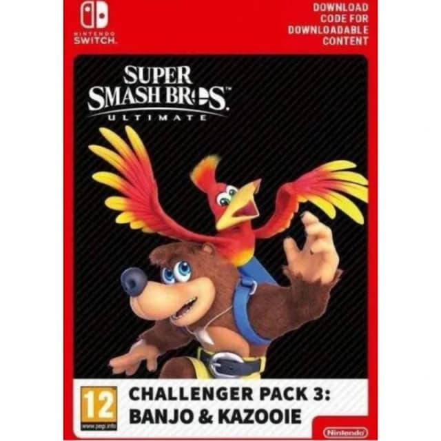 Nintendo Super Smash Bros Ultimate Challenger Pack3 Banjo-Kazooie DLC
