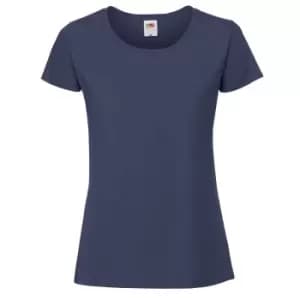 Fruit Of The Loom Womens/Ladies Ringspun Premium T-Shirt (S) (Ultramarine)