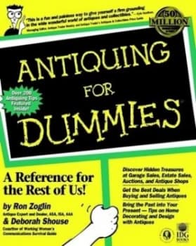 Antiquing for Dummies by Ron Zoglin Paperback
