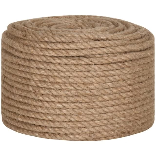 VIDAXL Rope 100% Jute 14mm 100 m Vidaxl 91275