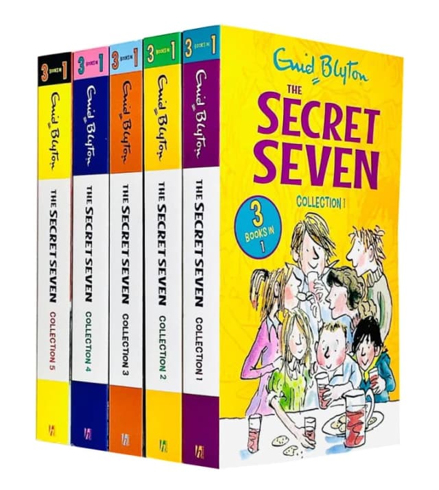 Enid Blyton The Secret Seven 5 Book Set Enid Blyton Books