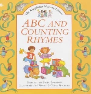 Abc and Counting Rhymes by Sally Emerson and Moira Maclean and Colin Maclean Book