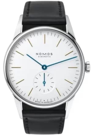 Nomos Glashutte Watch Orion Steel Back