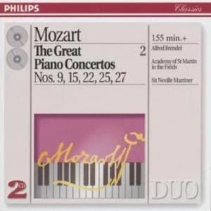 The Great Piano Concertos by Wolfgang Amadeus Mozart CD Album