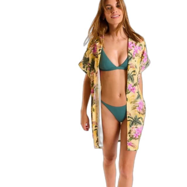 banana moon Woman's shirt Banana Moon Waila Limetropiday Jaune Female S