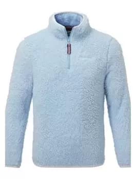 Craghoppers Girls Angda Half Zip Fleece - Blue Size 11-12 Years, Women
