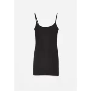 Missguided Basic Cami Mini Slinky Single Lyr - Black