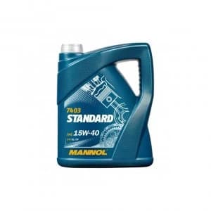 Mannol Standard 5L Universal Mineral Engine Oil 15w40 API CF/SL
