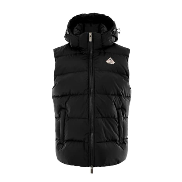 Pyrenex Mens Spoutnic Water Resistant Duck Down Hooded Gilet Black 0009 male S