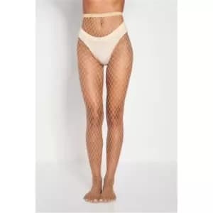 I Saw It First Fishnet Tights - Nude