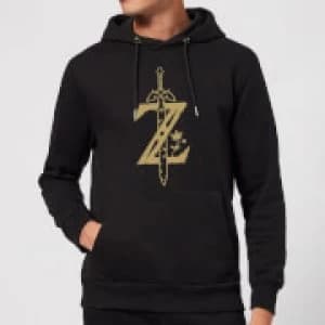 Nintendo Legend Of Zelda Master Sword Hoodie - Black