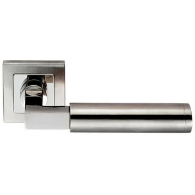 Loops PAIR Square Cut Mitred Bar Handle Concealed Fix Polished & Satin Steel Metallics