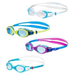 Speedo Futura Flexiseal Biofuse Goggles Junior Blue/Purple/Mint Junior