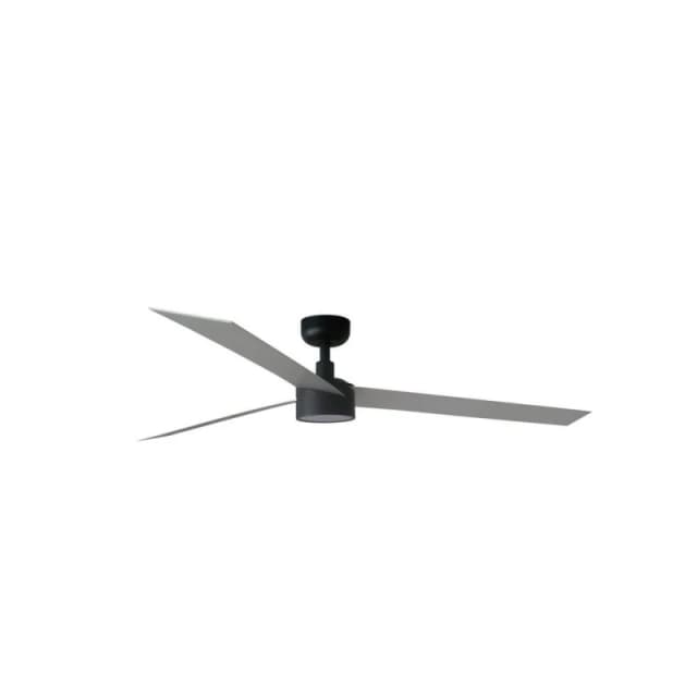 Netlighting Cruiser Extra Large LED Black DC Ceiling Fan 6 Speed Aluminium Blade Black Unisex