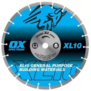 Ox Tools - Trade xl 10mm Segmented General Purpose Diamond Blade - 230mm (22.23mm Bore)