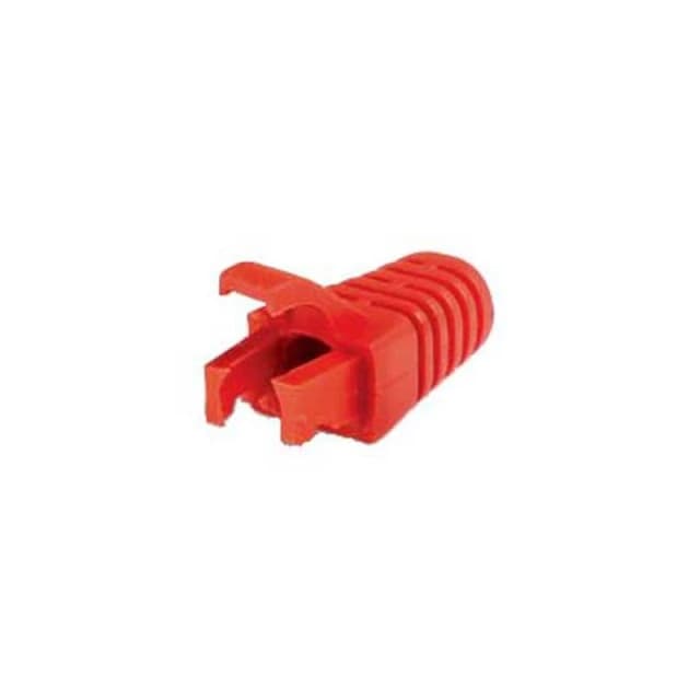 FDL RJ45 CABLE BOOT WITH LATCH PROTECTOR - RED (100pcs)
