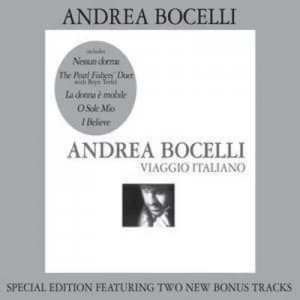 Viaggio Italiano new UK Special Edition by Andrea Bocelli CD Album