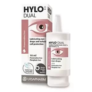 Hylo-Dual Lubricating Eye Drops 10ml