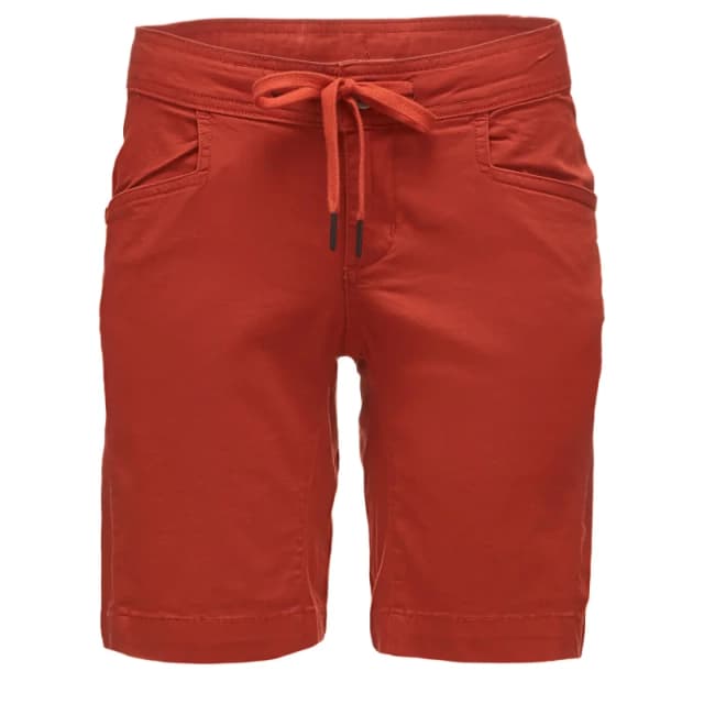 Womens shorts Black Diamond Credo Orange Female 2