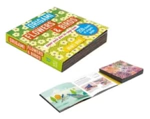 origami flowers and birds paper pack plus 64 page book