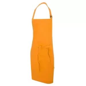 Dennys Multicoloured Bib Apron 28x36ins (One Size) (Orange)