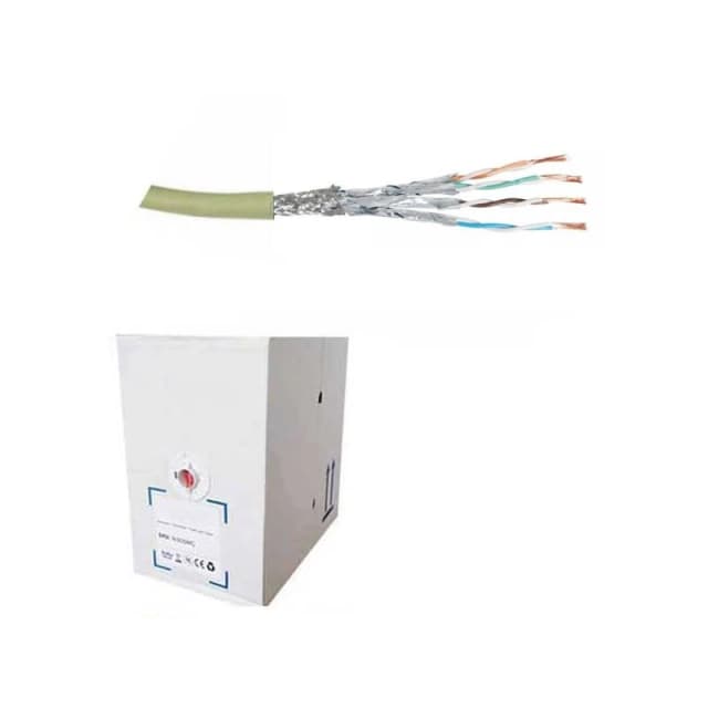 FDL CAT.6a S-FTP STRANDED PATCH CABLE LSZH (305M BOX) - GREY