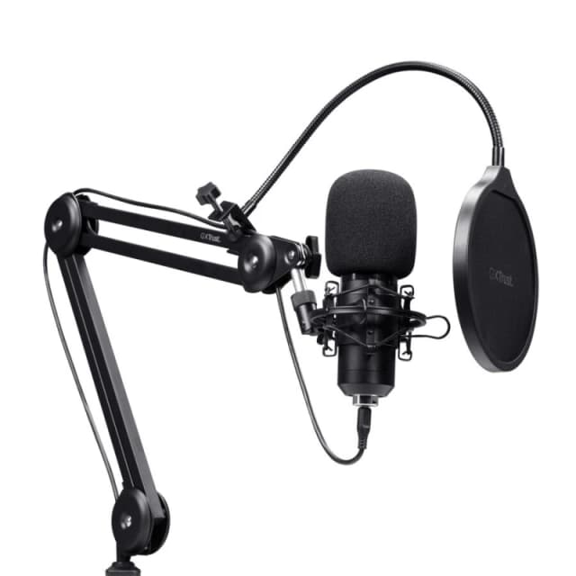 Trust Trust GXT 270 Emita II+ Black Podcast microphone 25770