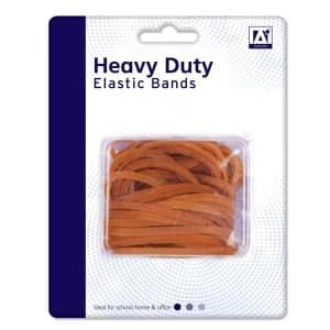 A Star Heavy Duty Elastic Bands 50g