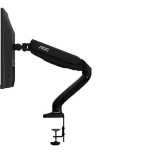 AOC AS110D0 Single Arm 80cm (31.5") Clamp/Bolt-through Black