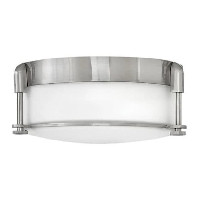 Elstead Lighting Colbin Small Flush - Brushed Nickel
