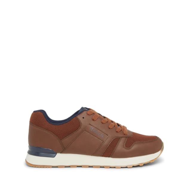 Bench Mens Valence Low-Top Trainers Tan male 8 (42)