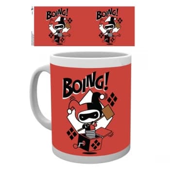 DC Justice League - Harley Quinn Boing Chibi Mug