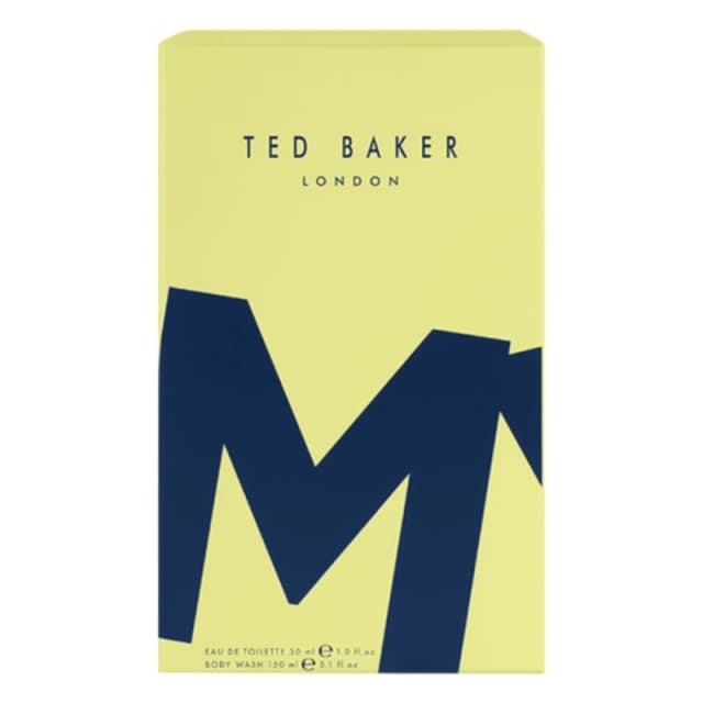 Ted Baker M Blue Yellow Gift Set 30ml Eau de Toilette + 150ml Shower Gel