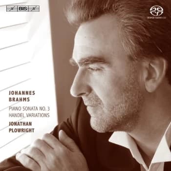 Jonathan Plowright - Johannes Brahms: Piano Sonata No. 3/Handel Variations CD