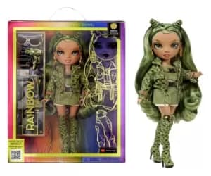 Rainbow High S23 Green Doll - Olivia Woods - 12inch/30cm