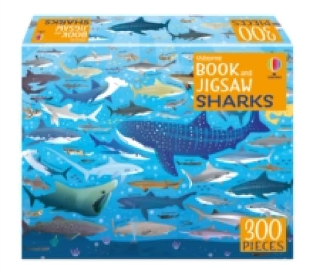 Usborne Book and Jigsaw: Sharks Paperback / softback