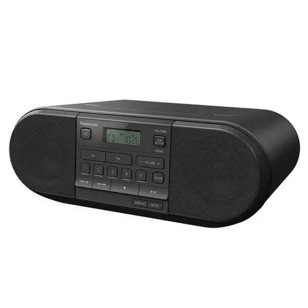 Panasonic Portable FM Radio & CD Player RXD500EBK