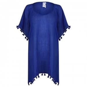 Seafolly Seafolly Amnesia Kaftan - Reflex Blue