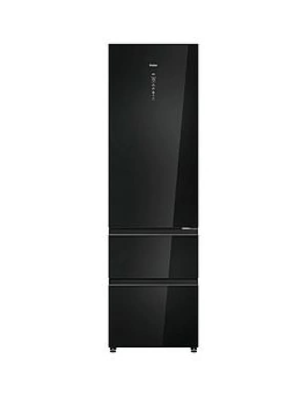 HAIER 3D Combi Series 7 HTW7620DNGB 60/40 Fridge Freezer - Black 6901018096679