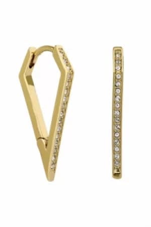Karl Lagerfeld Open Diamond Hinge Earrings 5420769