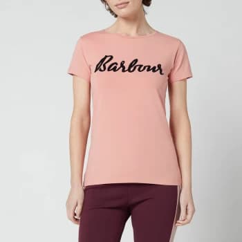 Barbour Womens Rebecca T-Shirt - White - UK 14