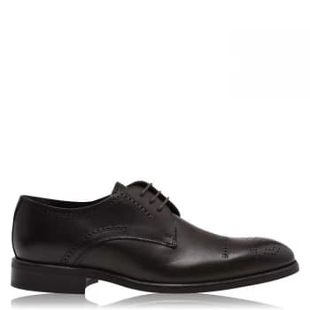Reiss Ros Brogue Derby Shoes - Brown