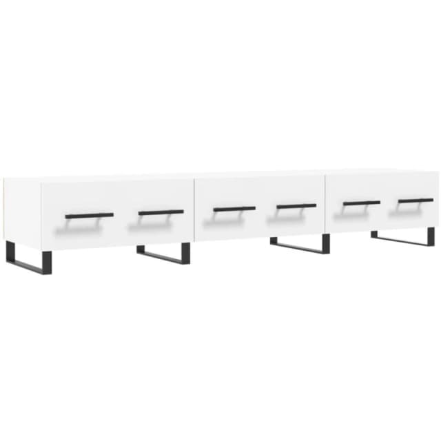 Vidaxl TV Cabinet White 150X36X30 Cm Engineered Wood, White 829172