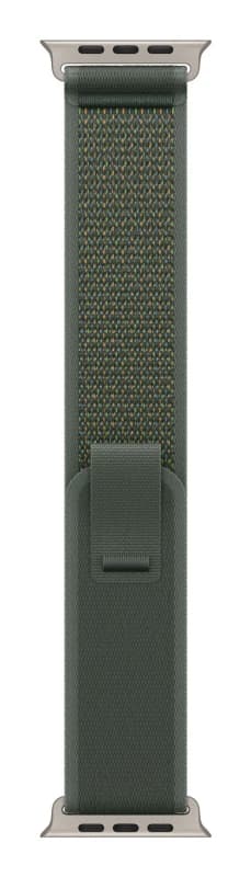 Apple Apple 49mm Green Trail Loop - M/L - Natural Titanium Finish MXTP3ZM/A