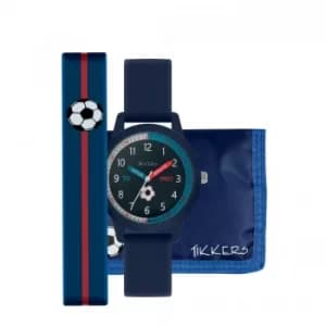 Tikkers Kids Football Watch Gift Set