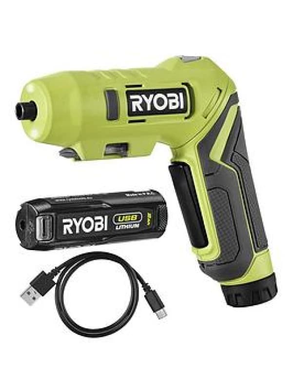 Ryobi Ryobi - usb Lithium Pivoting Screwdriver Kit (1 x 2.0Ah) 4V RSDP4-120G 5133005958