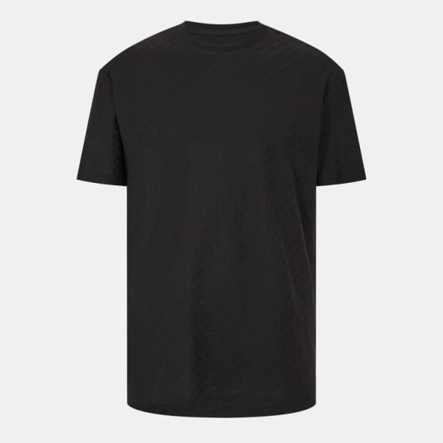 Armani Exchange Mens Regular Fit T-Shirt Black AOP FC022 male S