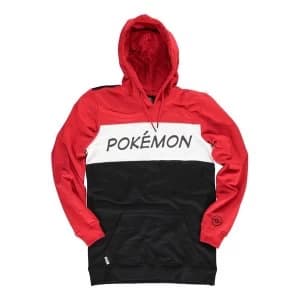 Pokemon - Colour Block Male Large Hoodie - Multi-colour