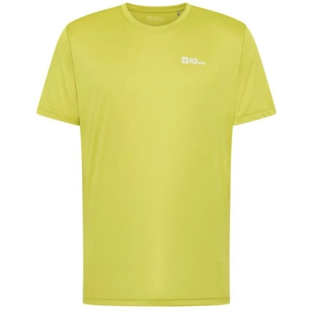 Jack Wolfskin Tech Tee Chartreuse male Medium